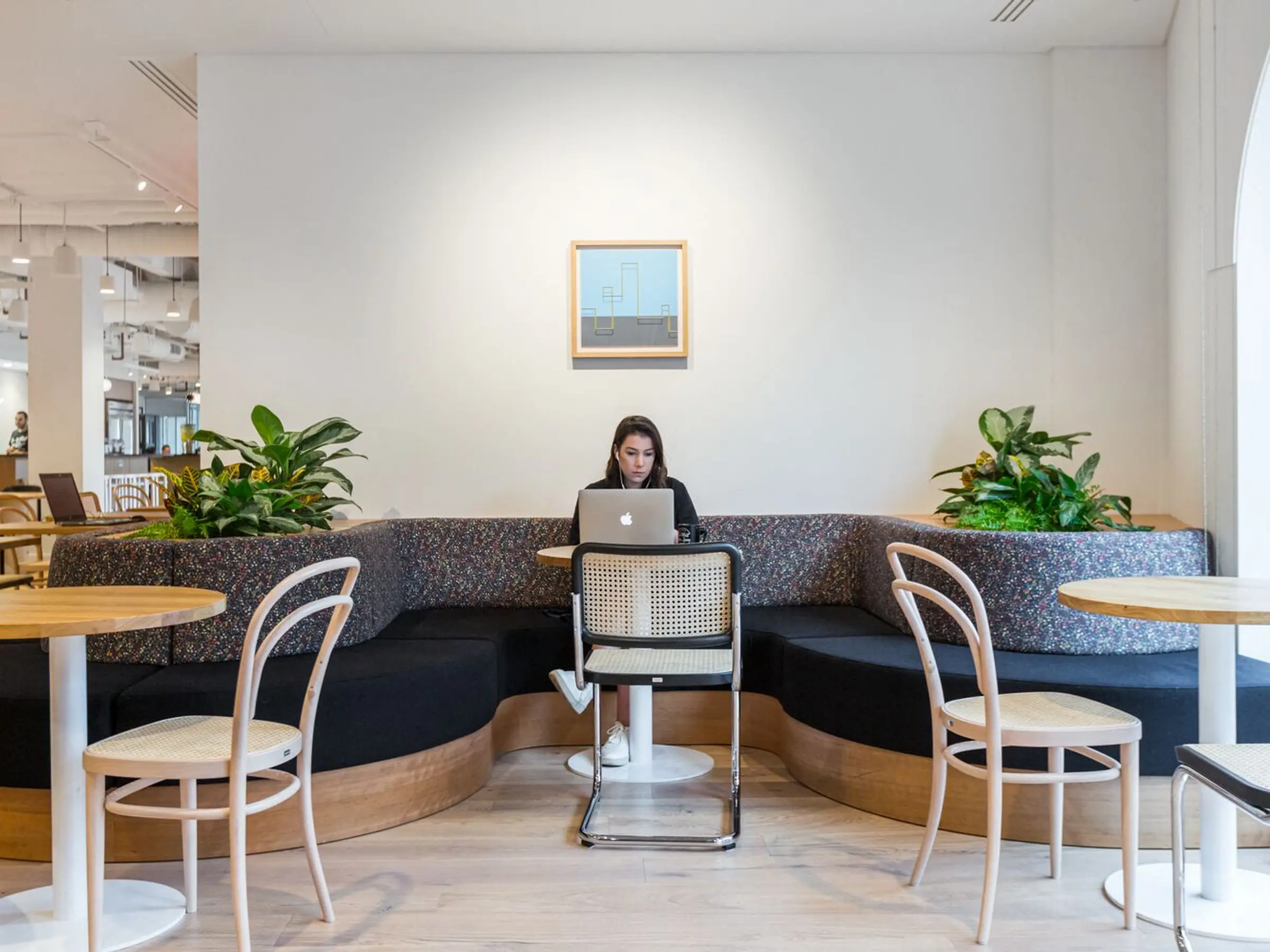 Private office interior