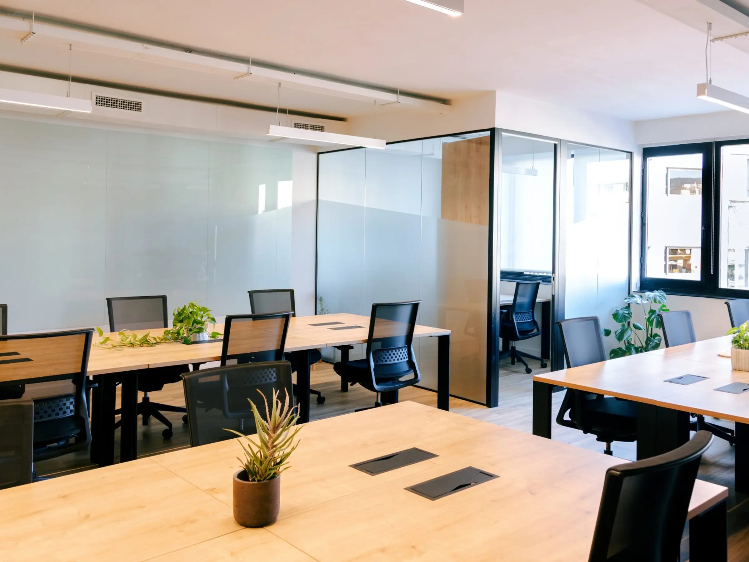Virtual office interior