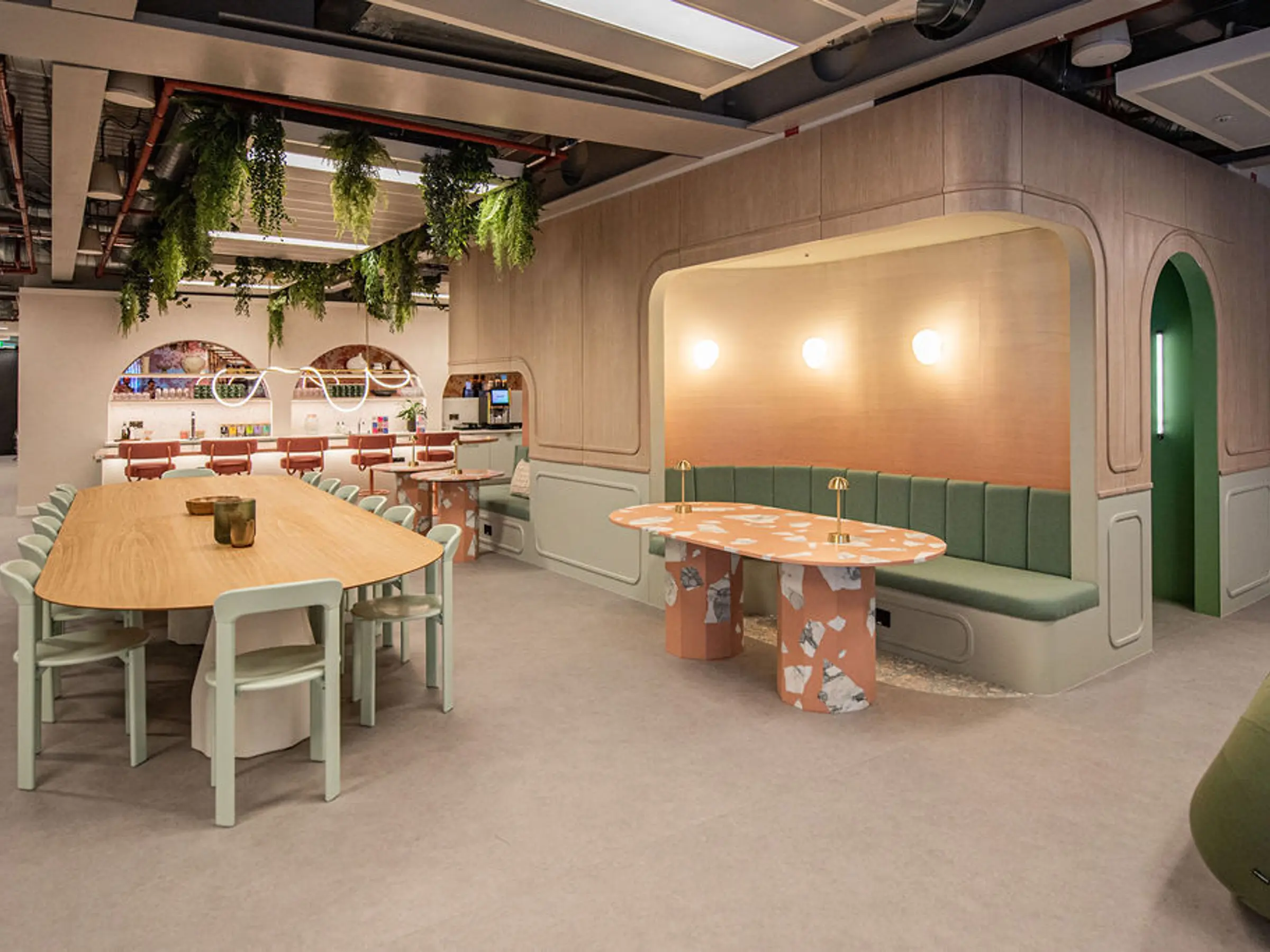 Private office interior
