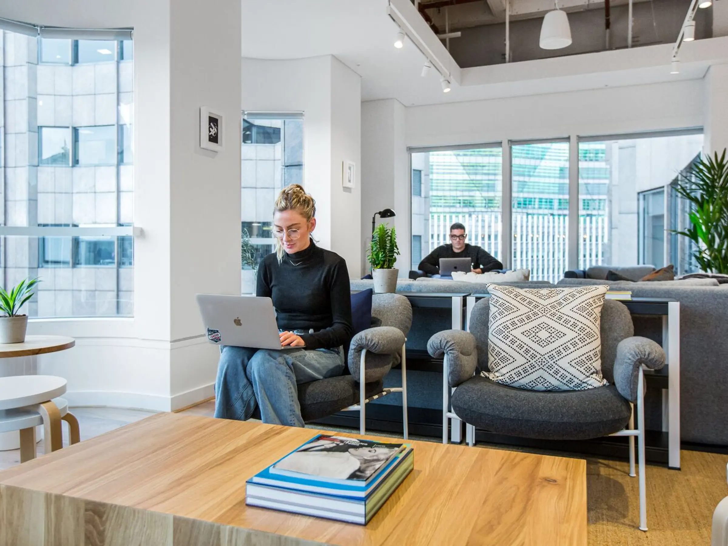 Private office interior