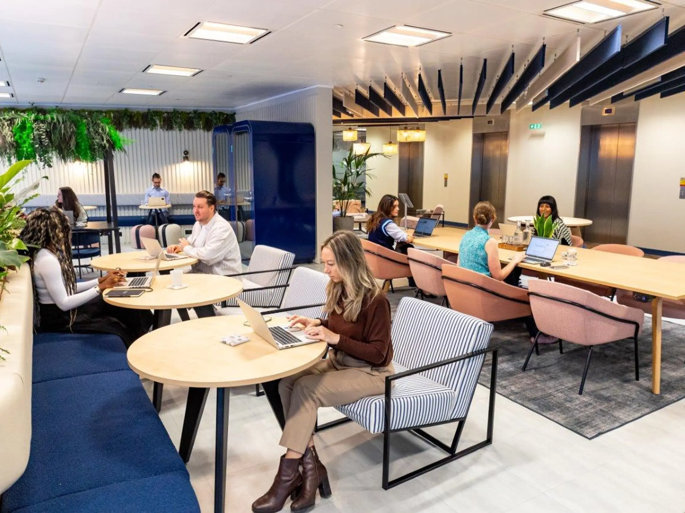 Private office interior
