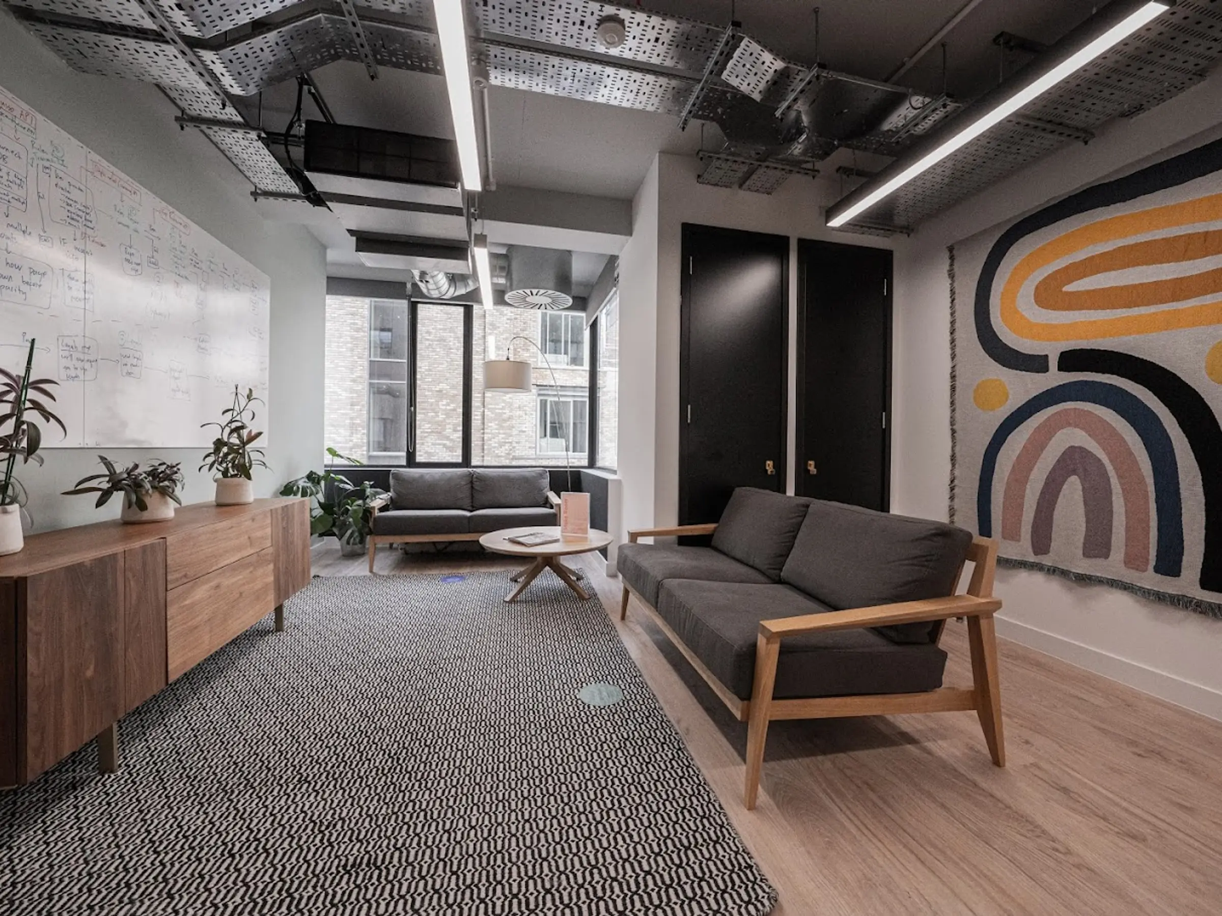 Private office interior