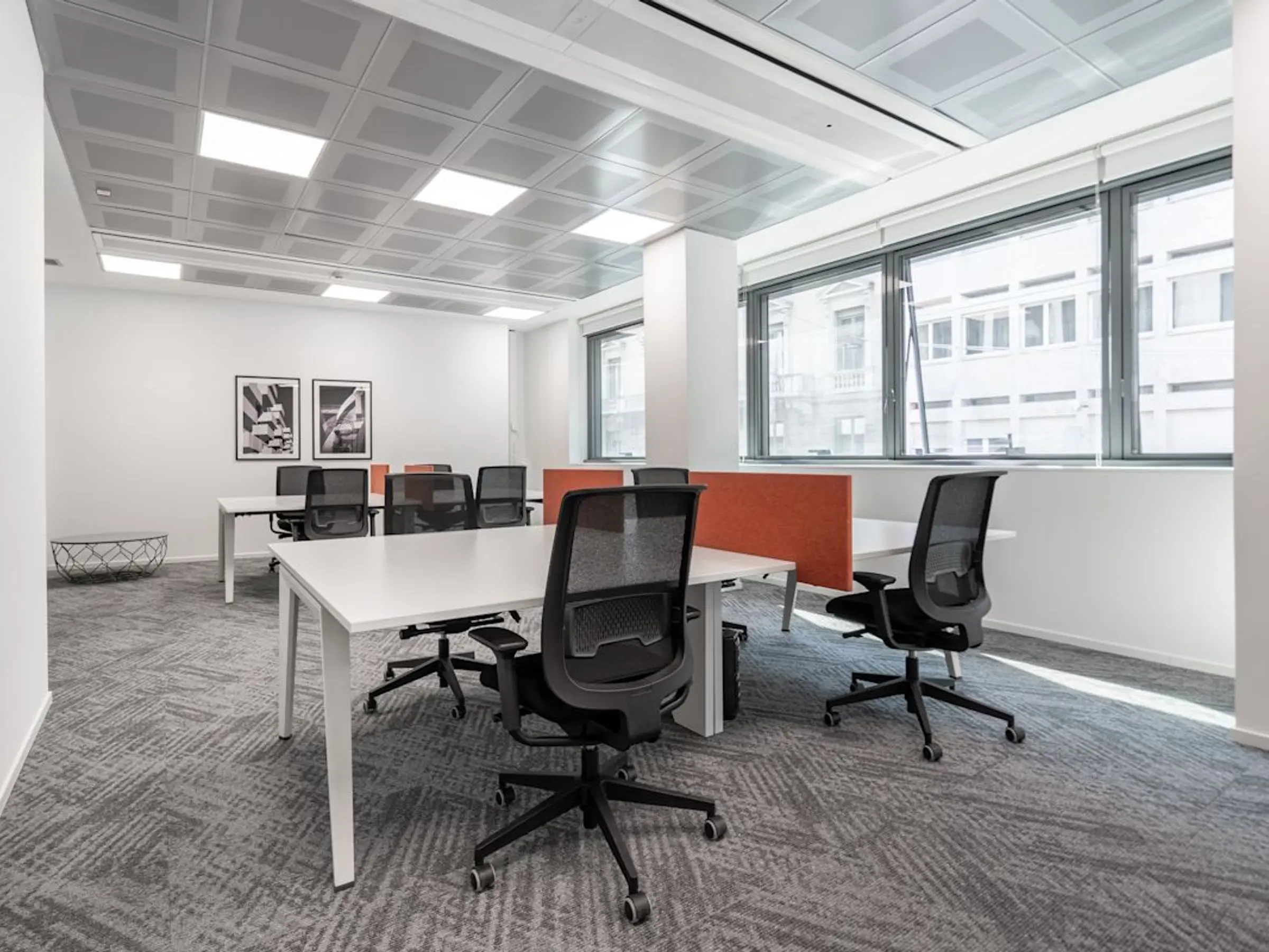 Virtual office interior