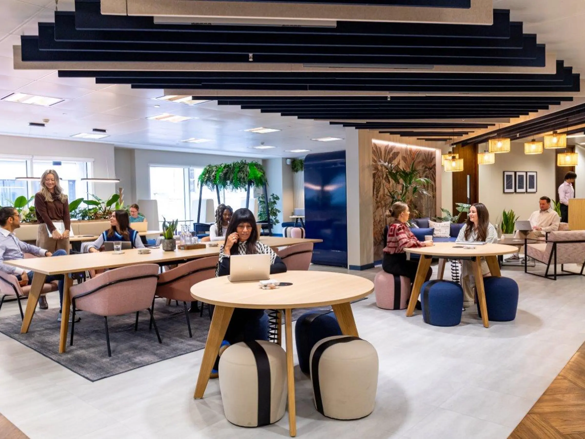 Private office interior